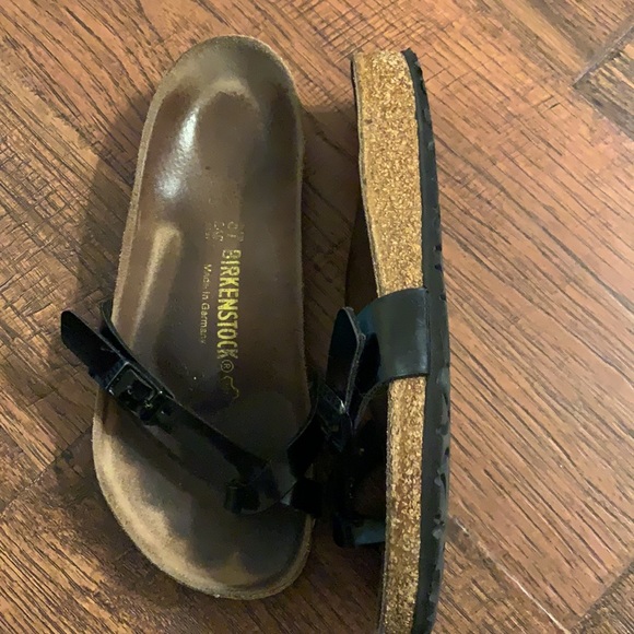 Authentic Birkenstock rare to find GUC size 37 black - Picture 7 of 13